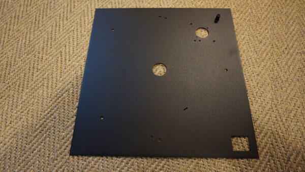 Black Powder coated top plate for LINN LP12 - Image 3