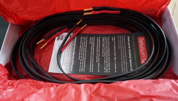 Tellurium Q Black 2 x 2.5m lengths terminated USED - Image 2
