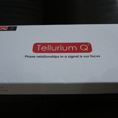 Tellurium Q Black 2 x 2.5m lengths terminated USED