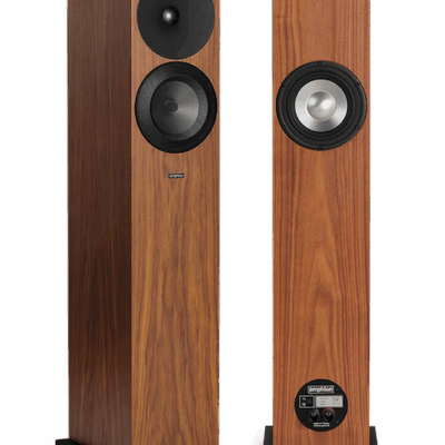 Amphion Argon 3LS floor standing loudspeakers Ex demo walnut