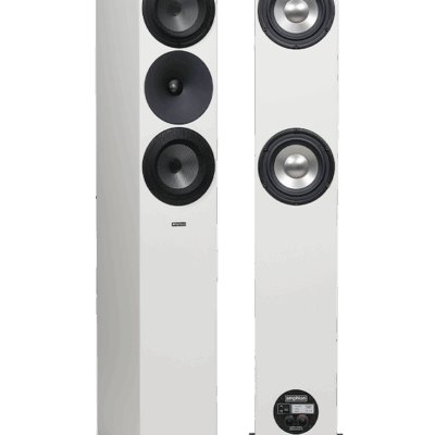 Amphion Argon 7LS floorstanders in white Ex demo