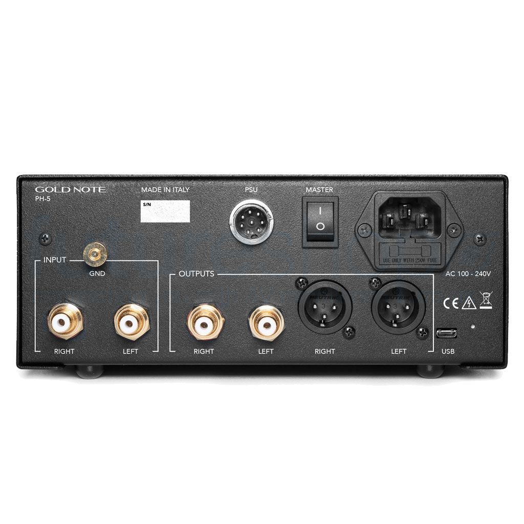 Gold Note PH5 entry level MM & MC phono stage - Image 2