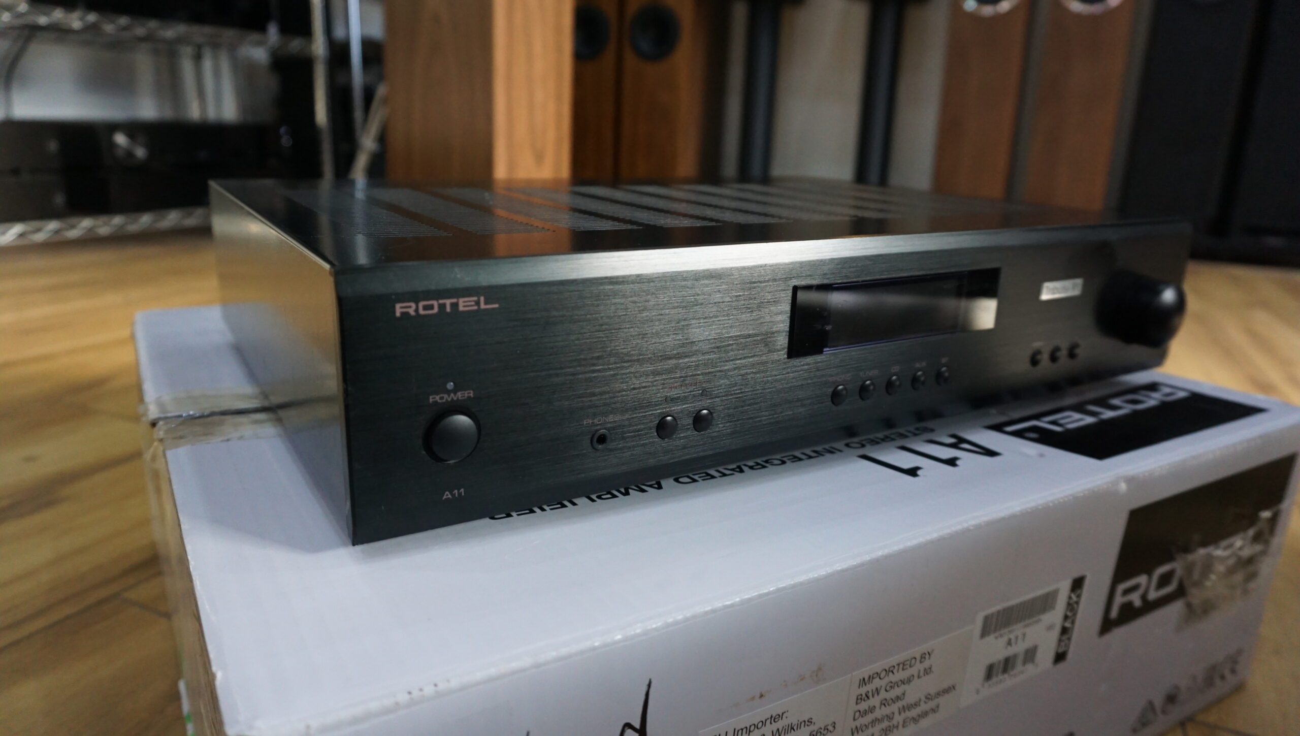 Rotel RA11 Tribute amp in black USED