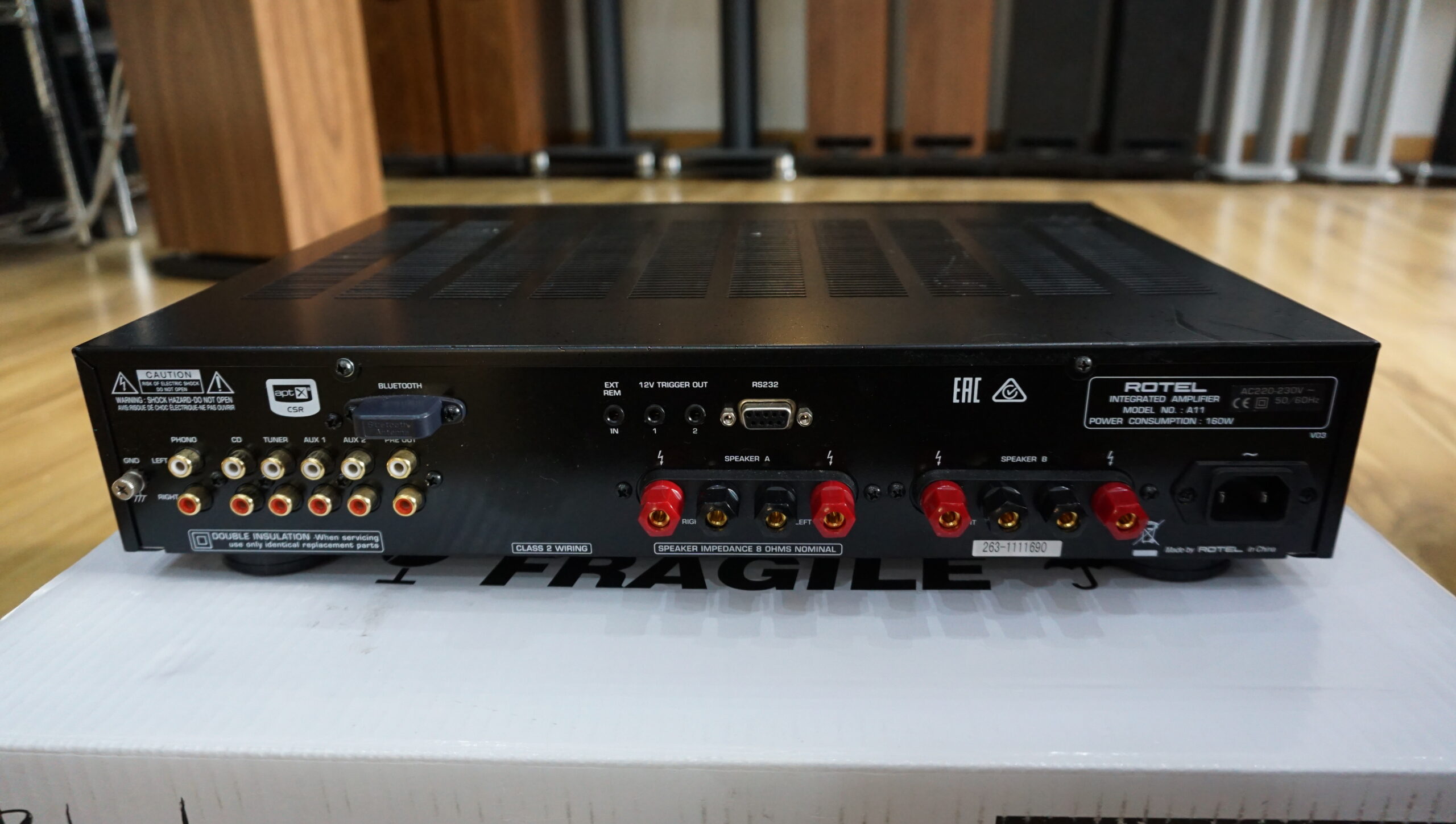 Rotel RA11 Tribute amp in black USED - Image 5
