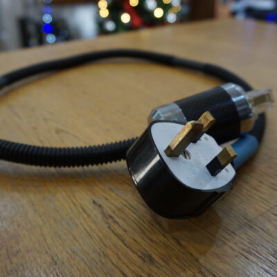 Russ Andrews High Current IEC Powerkord mains cable .1.5m Used
