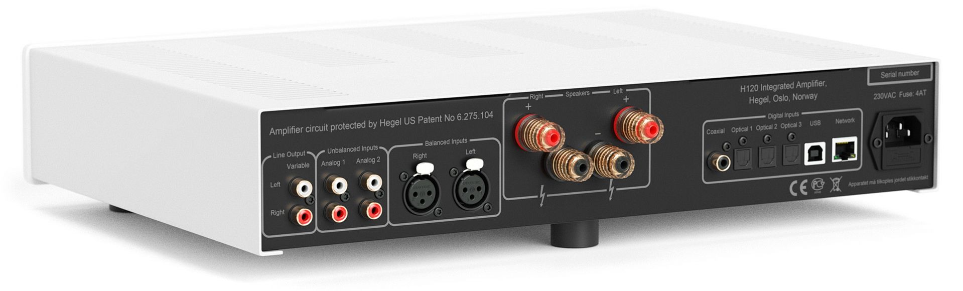 Hegel H120 streamer/amp/DAC ex demo white - Image 2