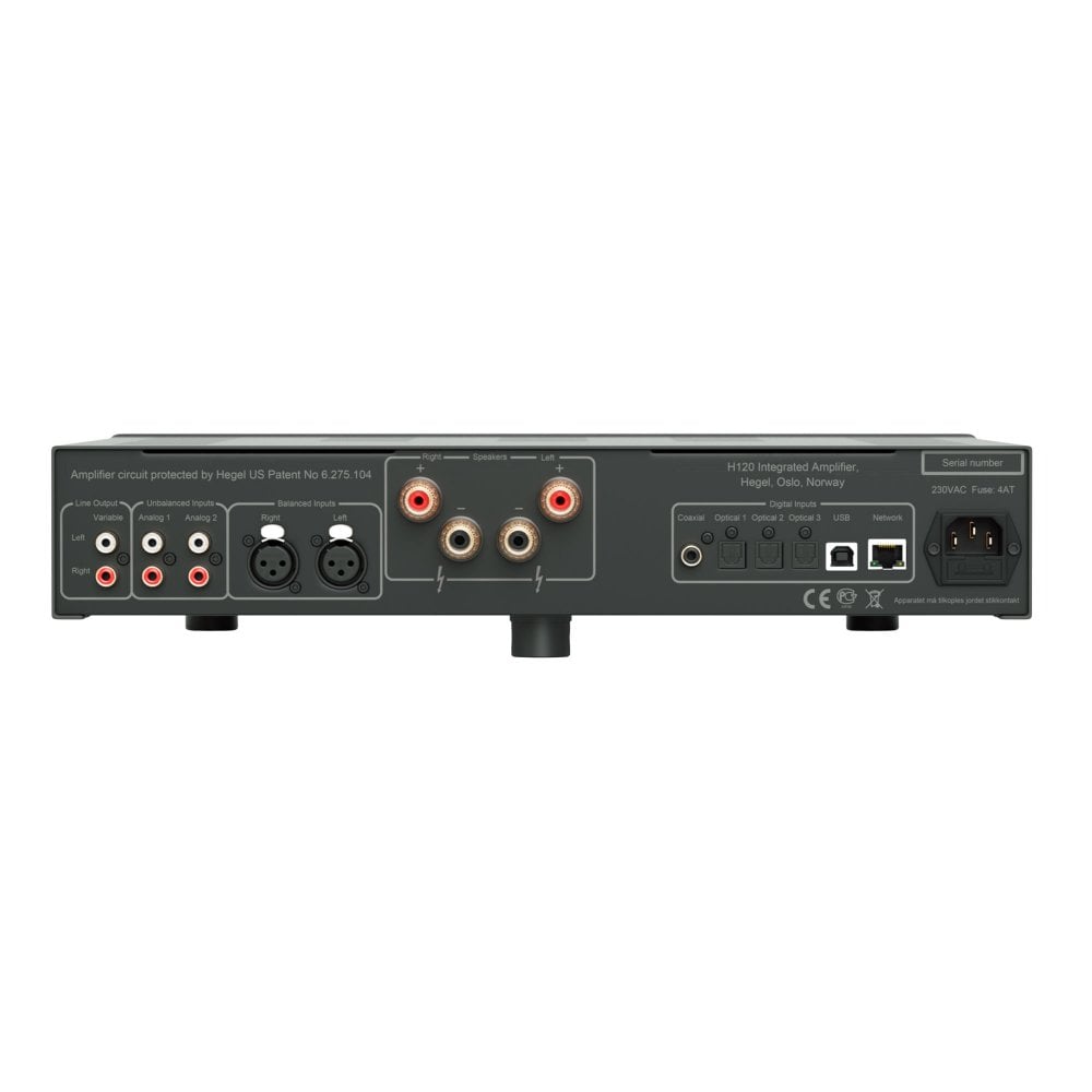 Hegel H120 streamer/amp/DAC ex demo black - Image 3