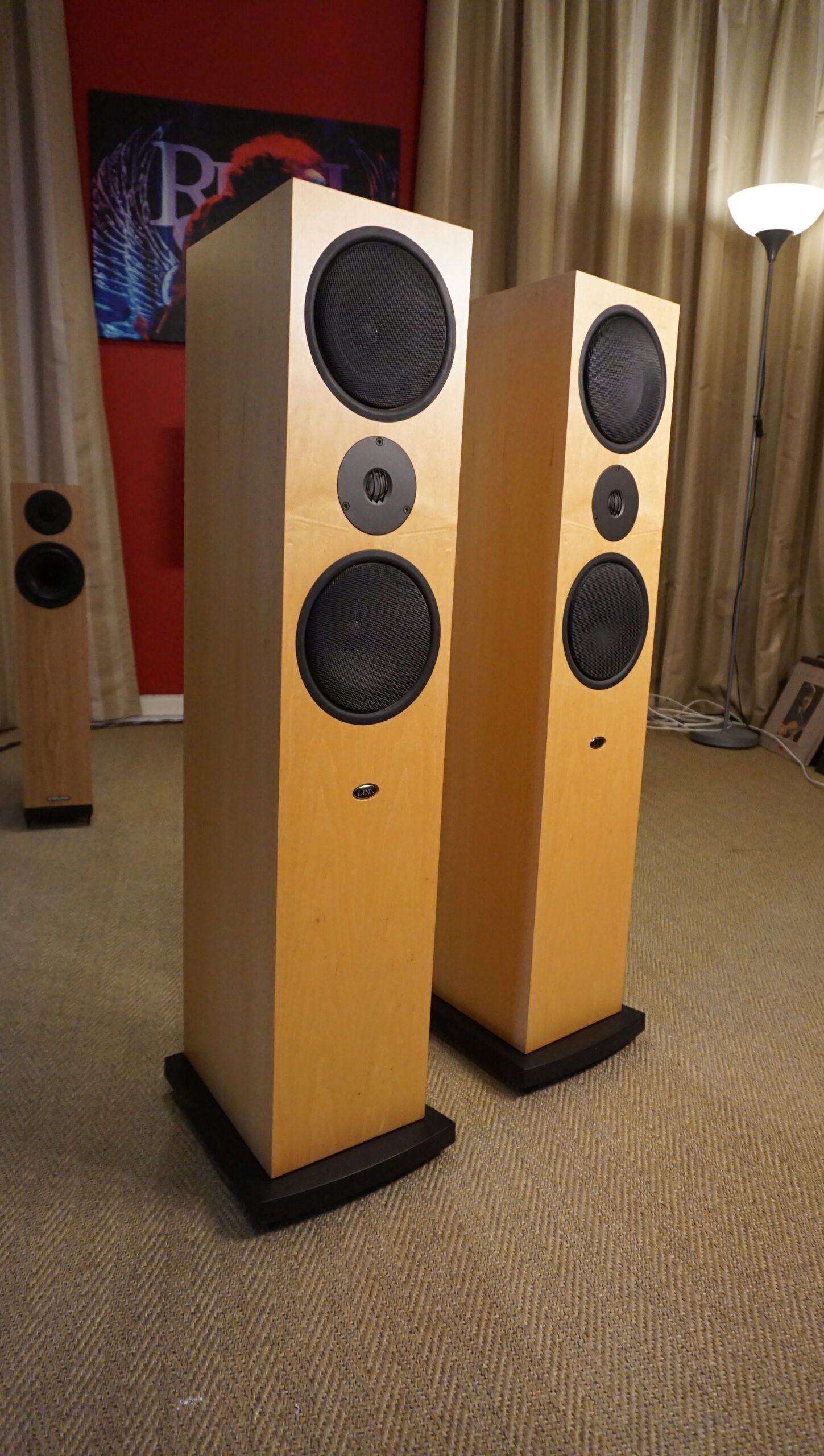 Linn Ninka speakers in maple Used - Image 5