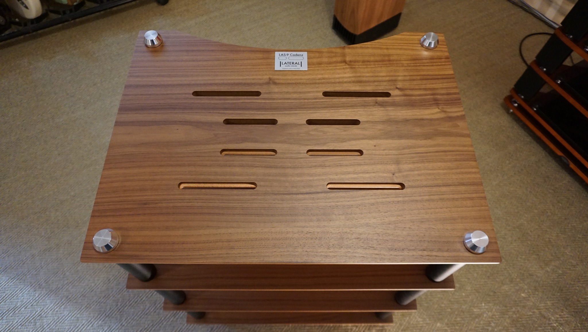 Lateral Audio LAS-9 Vr Cadenz Stand Used walnut - Image 2