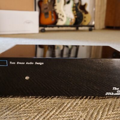 Tom Evans The Groove 20th Anniversary MC phono stage with EXT PSU Used