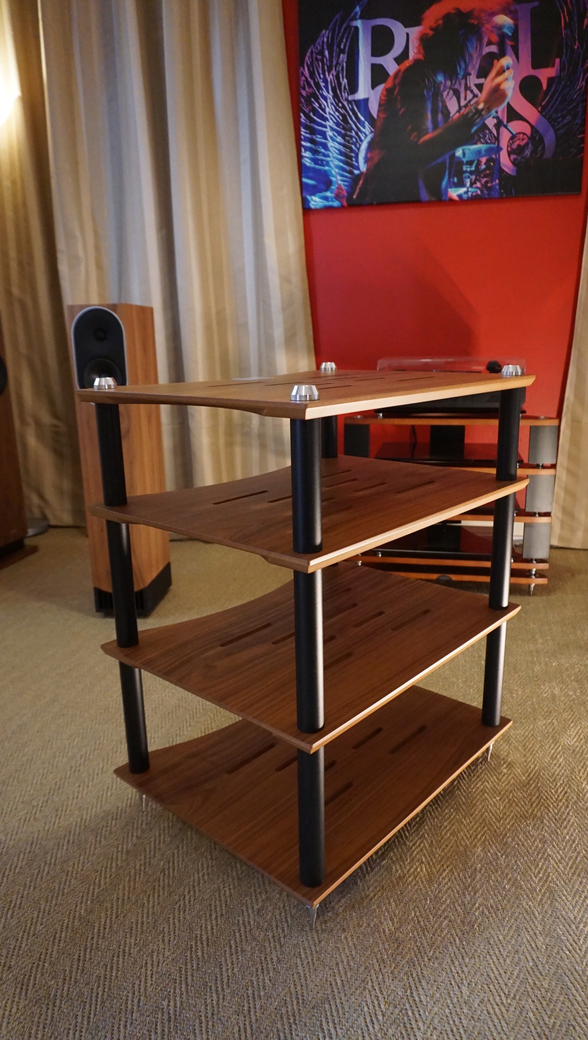 Lateral Audio LAS-9 Vr Cadenz Stand Used walnut - Image 4