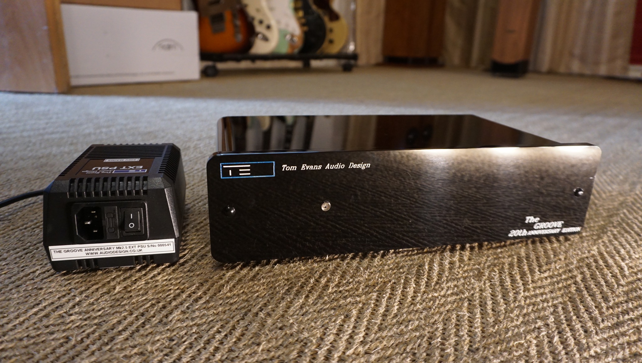 Tom Evans The Groove 20th Anniversary MC phono stage with EXT PSU Used - Image 5