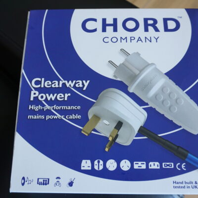 Chord Clearway IEC power cable 3m ex demo