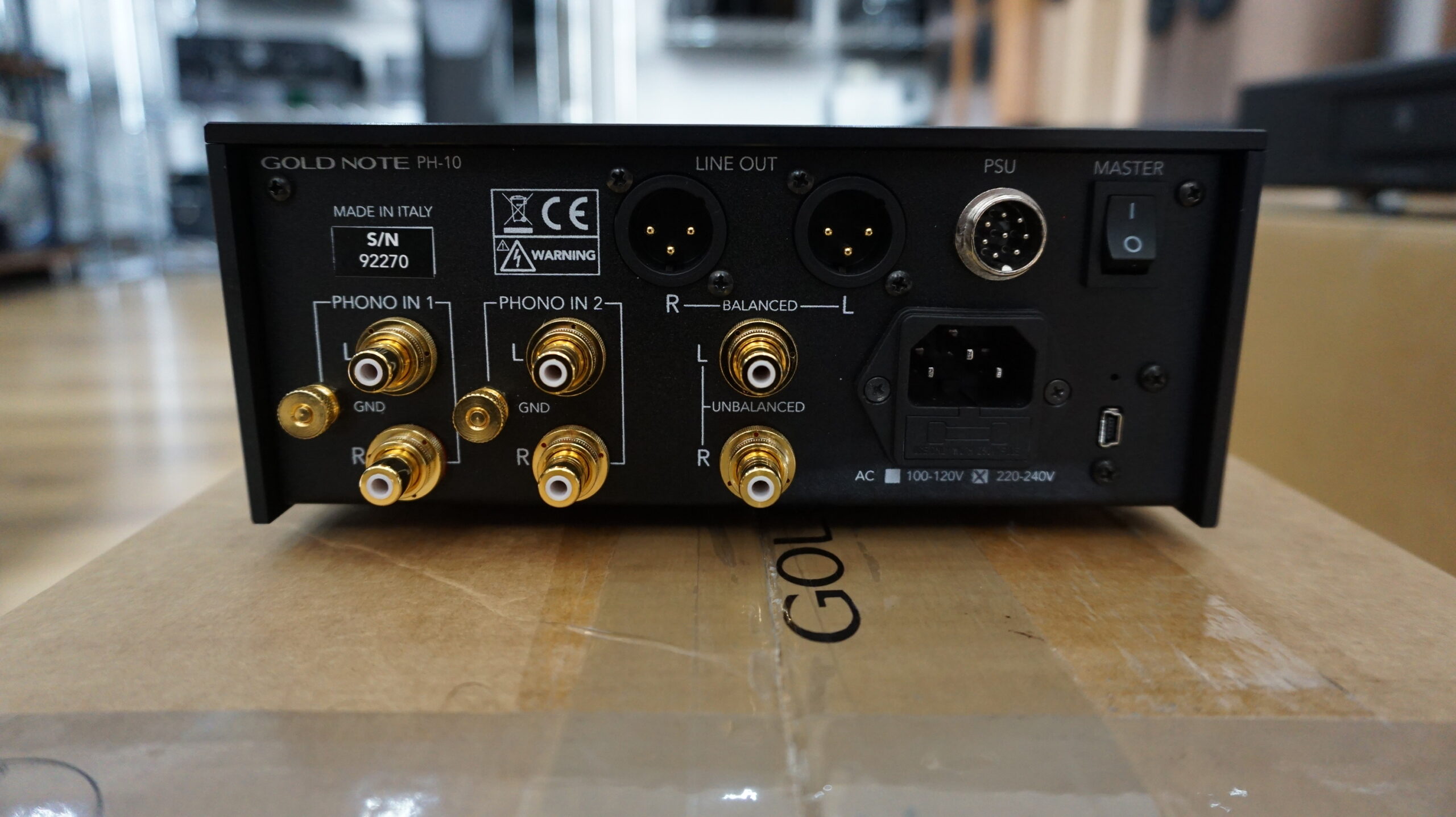 Gold Note PH10 MM & MC phono stage Used - Image 5