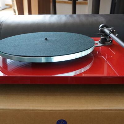 Rega P3 with Audio Technica cart and TT-PSU Used RED