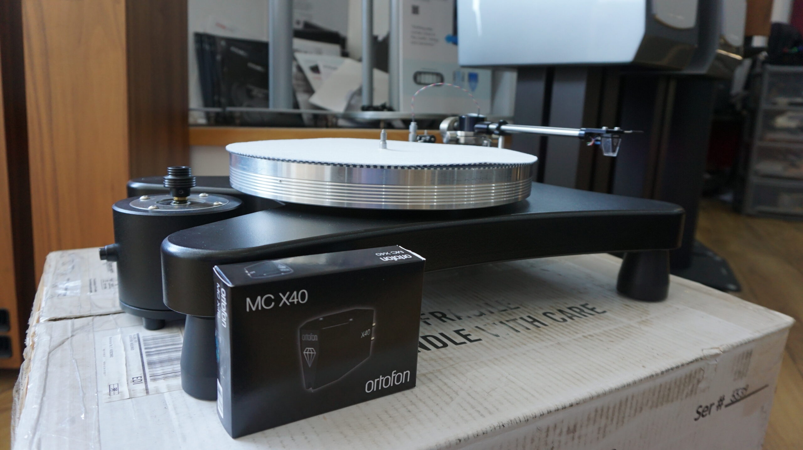 VPI Scout turntable with Ortofon MCX40 MC Used - Image 2