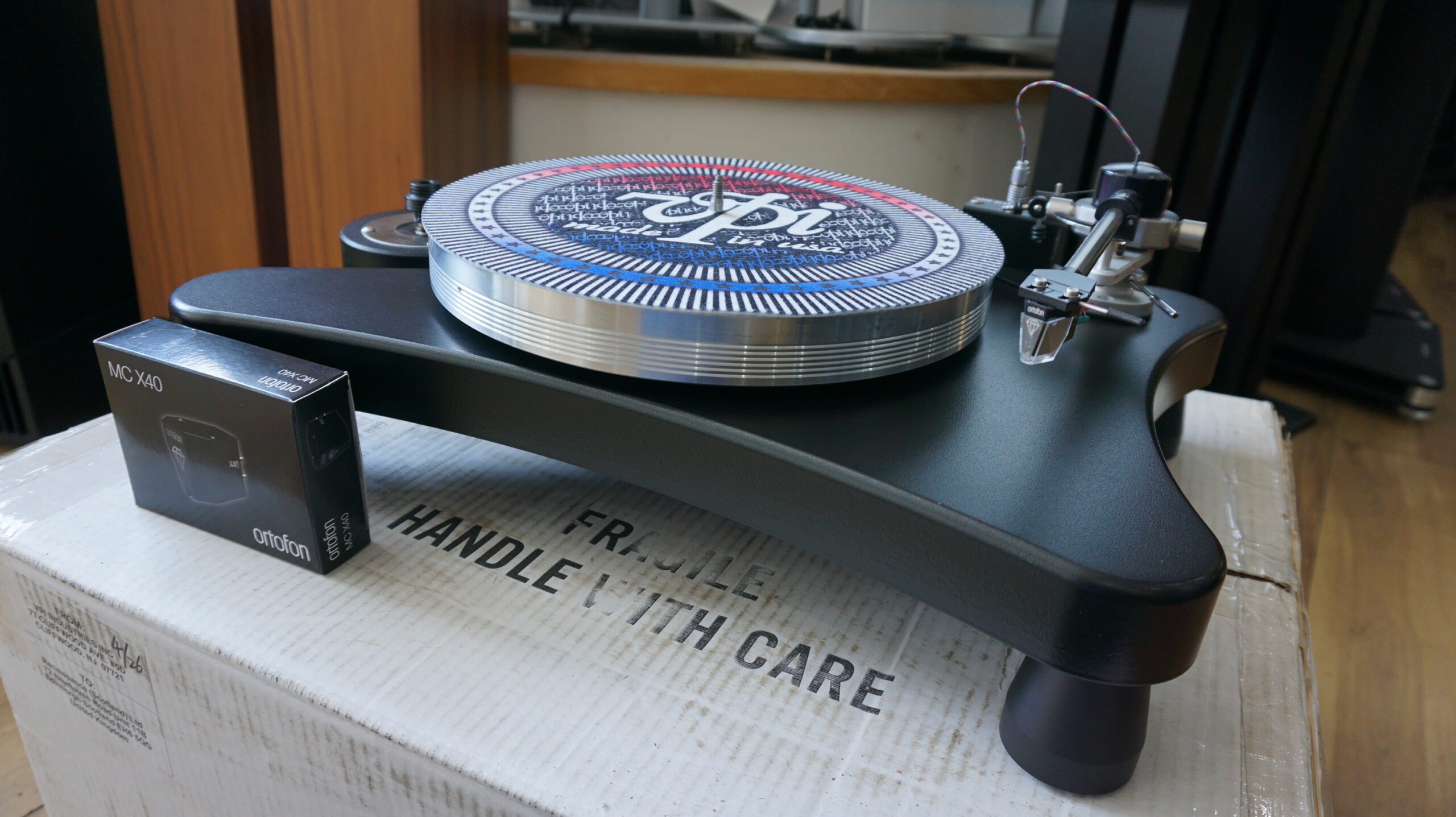 VPI Scout turntable with Ortofon MCX40 MC Used - Image 6